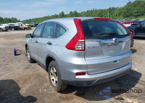 2016 Honda Cr-V Lx z USA, uszkodzony, nr VIN 2HKRM4H36GH633665